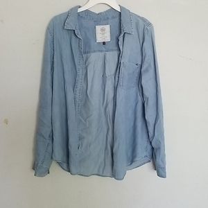 Denim Flanel Type Jacket